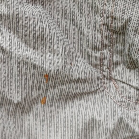 ATTRACTIVE Pin Stripe Woman's CARGO SKIRT Size 12 Dalia Collection - Picture 4 of 12